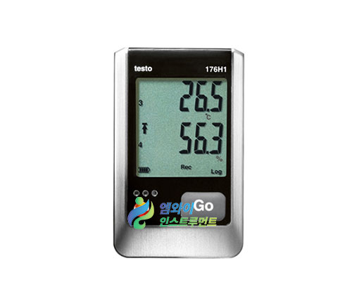 testo 176-H1 고정밀 4채널 온습도 로커 디지털온습도측정기