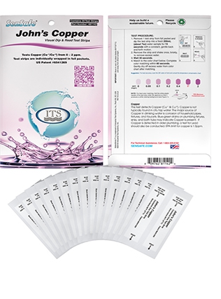 P30-CoppL1 구리 키트 ITS 481142 범위 0 - 2 ppm 수질검사