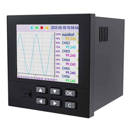 12채널 온도기록계 RN3000-12CH 데이터로거 SUPMEA 릴레이 recorder