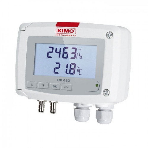 CP-210 압력트랜스미터 KIMO 키모 차압 정압 미압 디지털압력 풍압 풍속 차압계