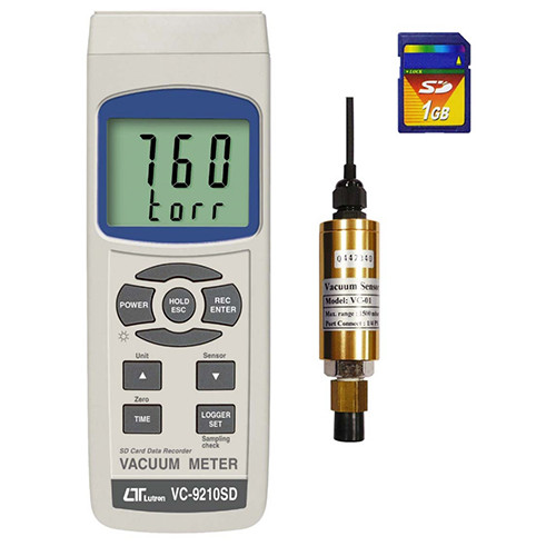 VC9210SD 휴대용 압력계 Lutron manometer 진공계 루트론