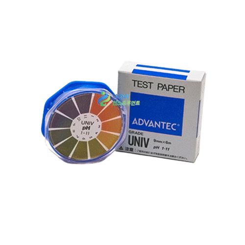 롤타입 pH측정지 pH-UNIV paper 측정키트 검사키트 페이퍼 Advantec