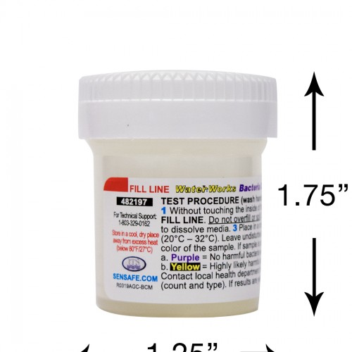 482197-2 먹는물 박테리아 자가진단 키트 bacteria 한정판매