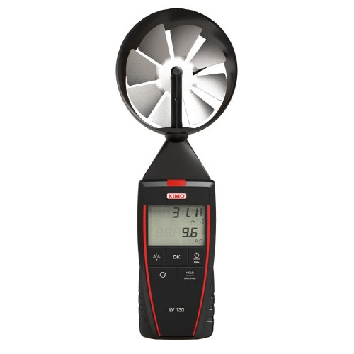 LV-130 휴대용 베인 풍속계 KIMO 키모 풍량측정기 풍속 anemometer