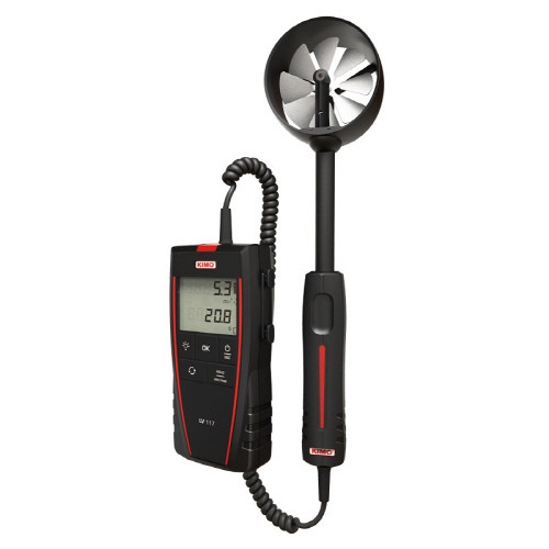 LV-117 휴대용 베인 풍속계 KIMO 키모 풍량풍속측정기 anemometer